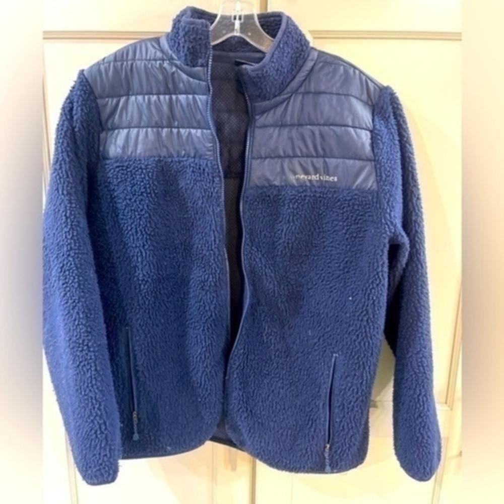 Vineyard Vines Fleeced Jacket woman’s size L